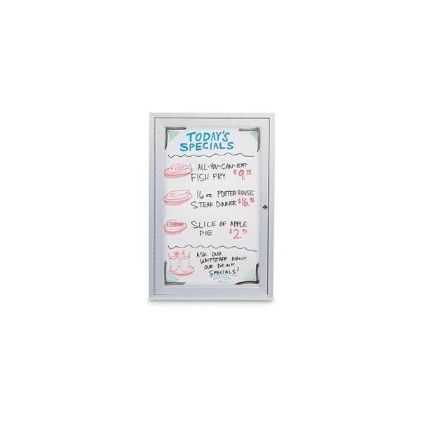 United Visual Products Triple Indoor Magnetic Wet/Dry Erase Boa, UV857-BLACK-BLKPORC UV857-BLACK-BLKPORC - main